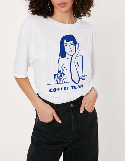 T-Shirt Donna "Coffee Team"