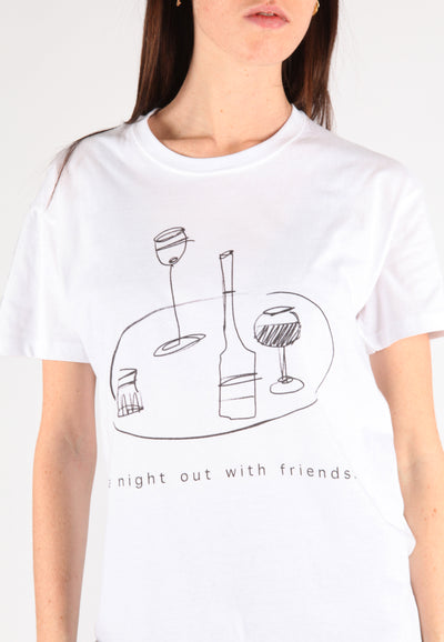 T-shirt Donna "Night out"