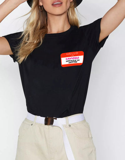 T-Shirt Donna "Difficile da gestire"