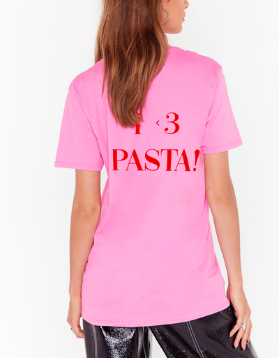 T-Shirt Donna "I Love Pasta"
