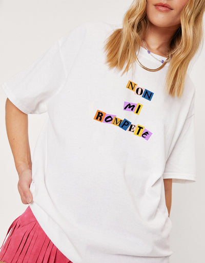 T-Shirt Donna "Non mi rompete"