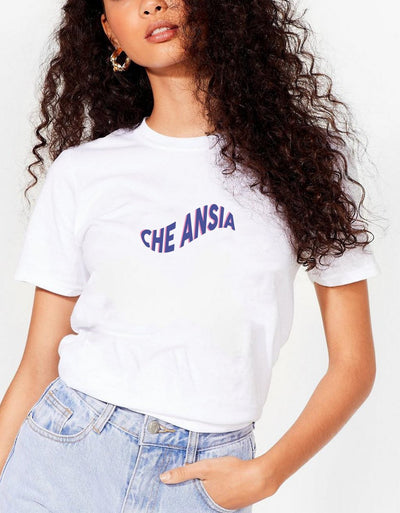 T-Shirt Donna "Che ansia" - dandalo