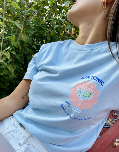 T-Shirt Donna "Gin Tonic" - dandalo