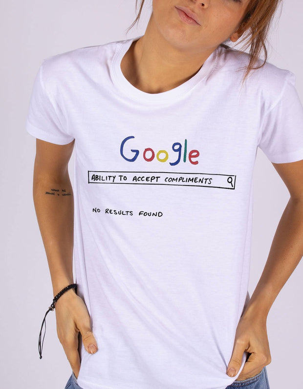 T-Shirt Donna "Google" - dandalo