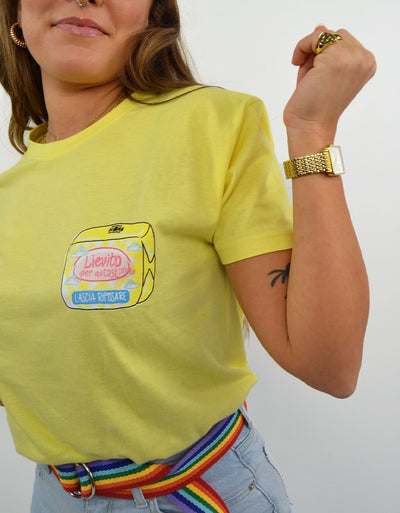 T-Shirt Donna "Lievito per autostima" - dandalo
