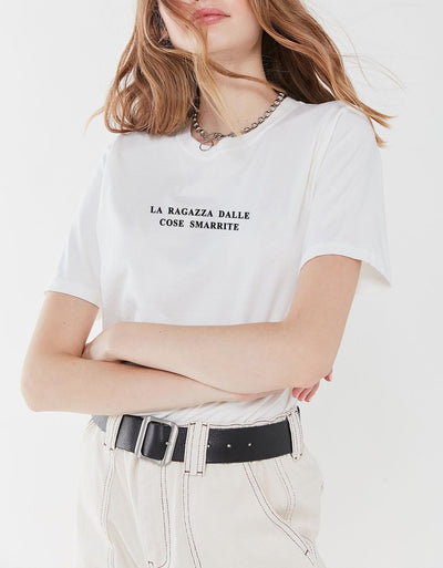 T-Shirt Donna "Ragazza dalle cose smarrite" - dandalo