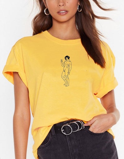 T-Shirt Donna "Selfish" - dandalo