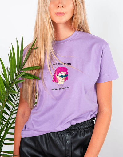 T-Shirt Donna "Tee Contact" - dandalo