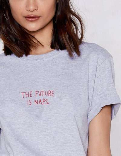T-Shirt Donna "The future is naps." - dandalo