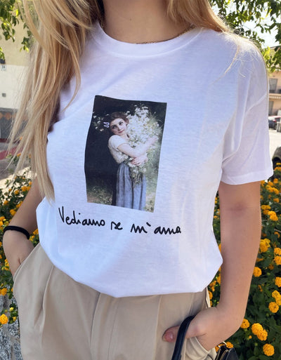 T-Shirt Donna "Vediamo se m'ama" - dandalo